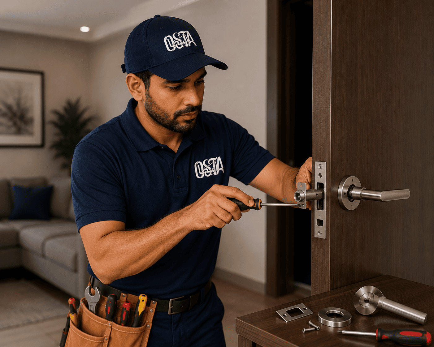 Door Lock & Handle Fixing | تركيب وصيانة الأقفال والأبواب