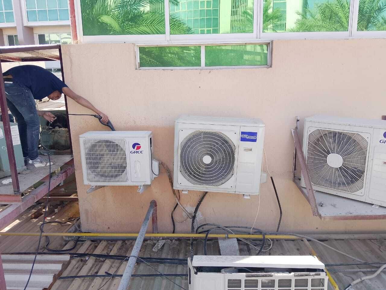 شحن غاز المكيف العين  AC Gas Refilling Al AIN