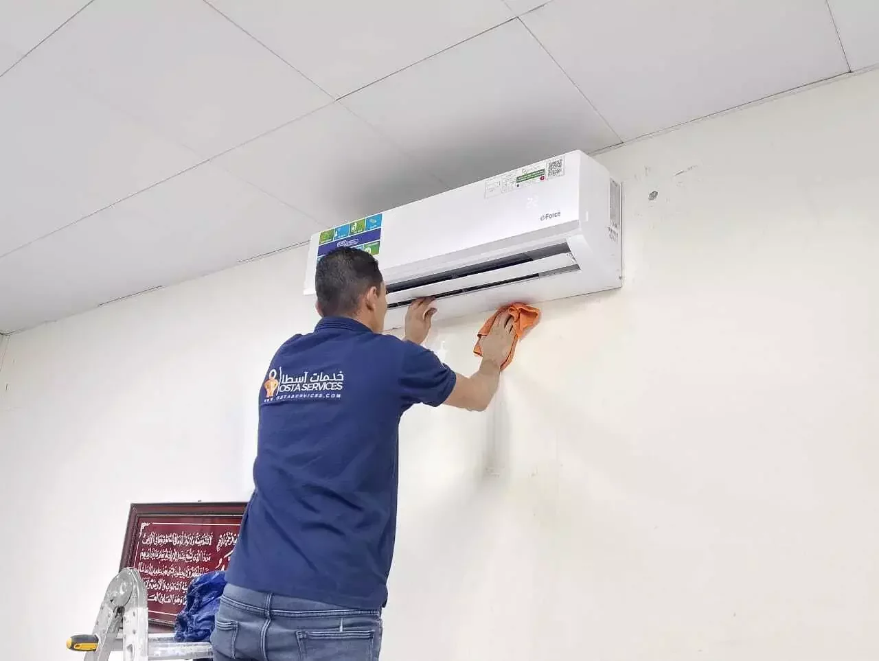 Professional AC Cleaning Service in Ajman by OSTA Services