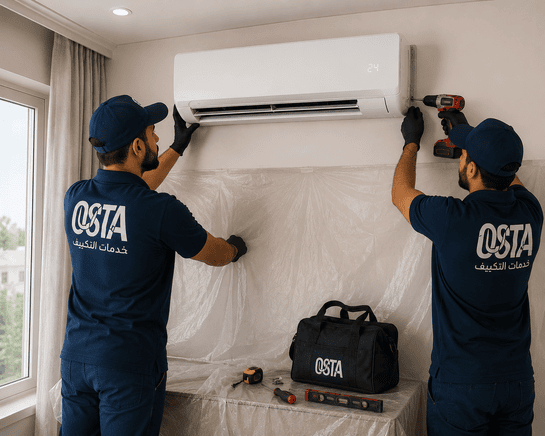 Professional AC installation and replacement services with expert technicians across UAE.  تركيب واستبدال المكيفات في جميع الإمارات.