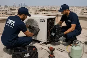 Osta Services change ac compressor